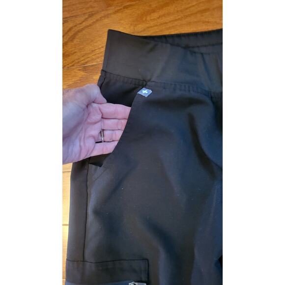 FIGS Scrub Pants Women's Size Medium Black EUC - Picture 5 of 12
